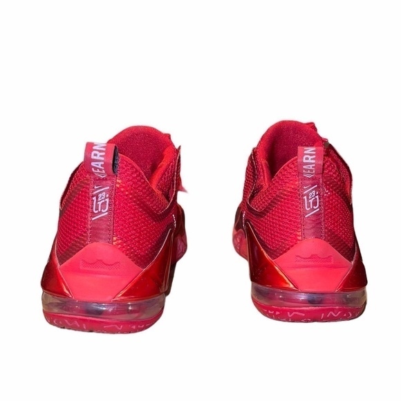 Nike Lebron 12 Low EP University Red Low-top 2015 - Picture 9 of 12
